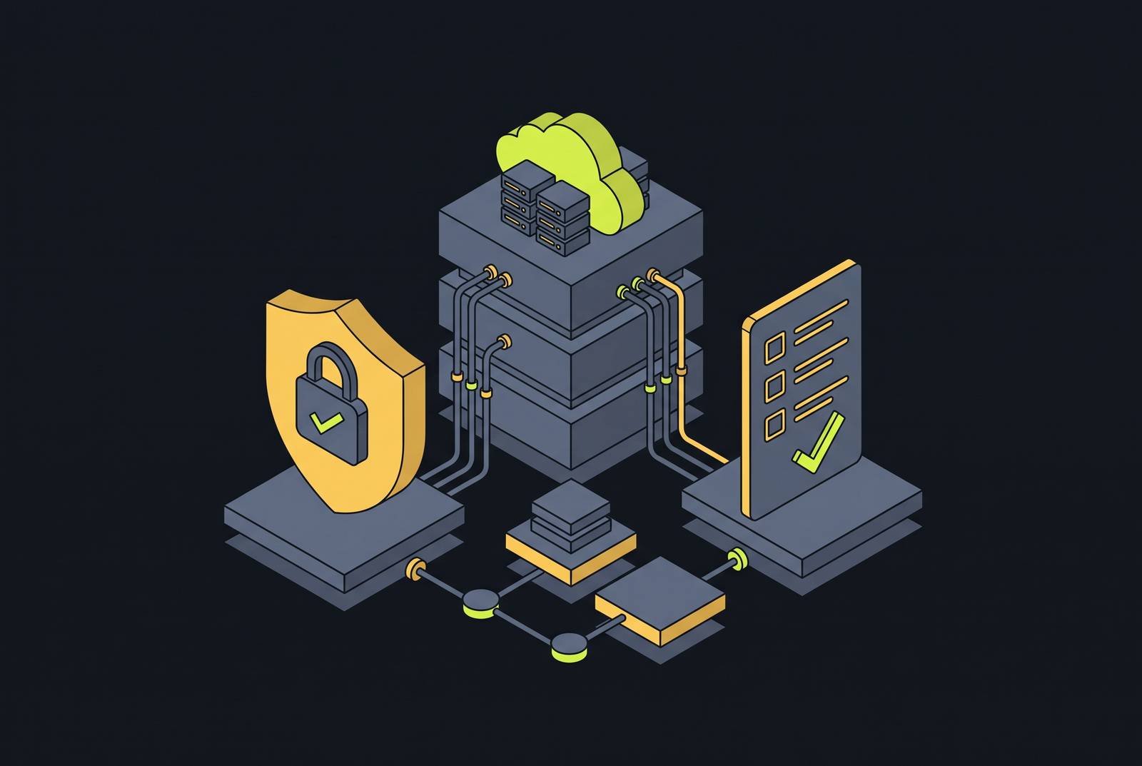 Cover illustration for “Pre-Series A SOC 2 Readiness on AWS Without a Dedicated Security Hire”