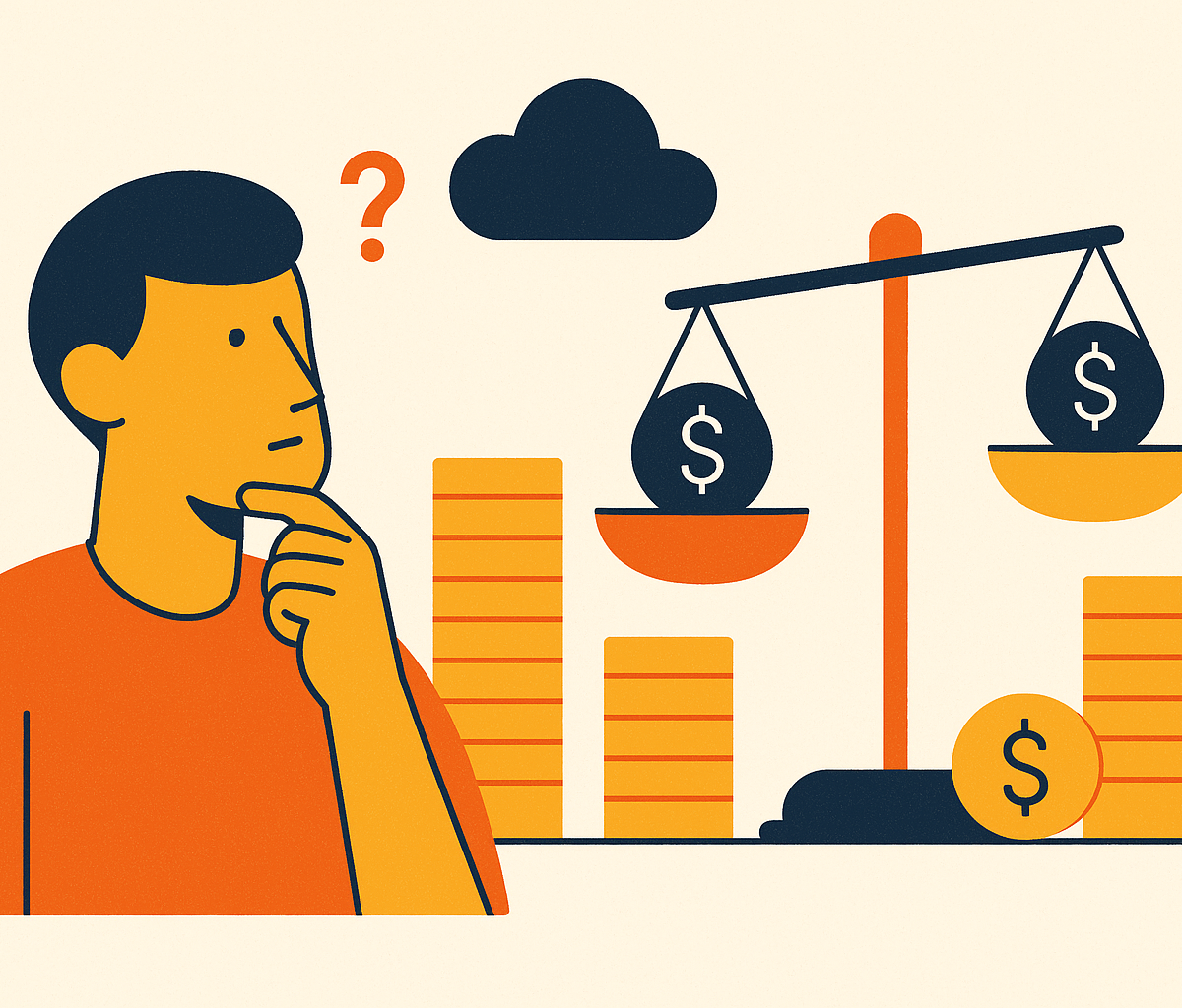 Cover illustration for “PaaS Cost Comparison at Scale for Growing Startups”