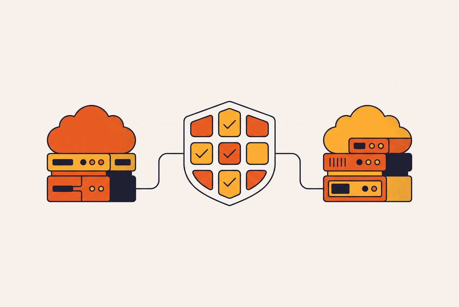 Cover illustration for “How NIST CSF Maps to Real AWS and GCP Controls”