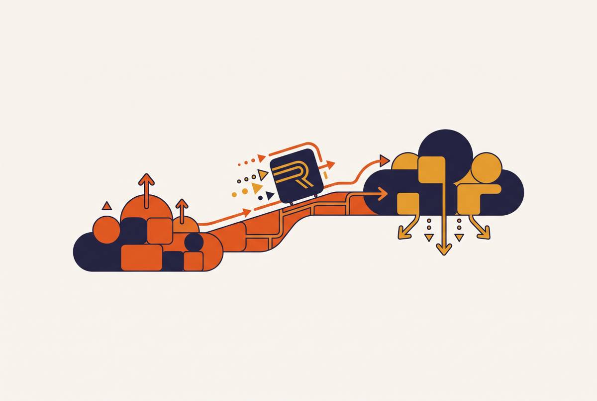Cover illustration for “Migrating a Rails App from Heroku to AWS Without Downtime”
