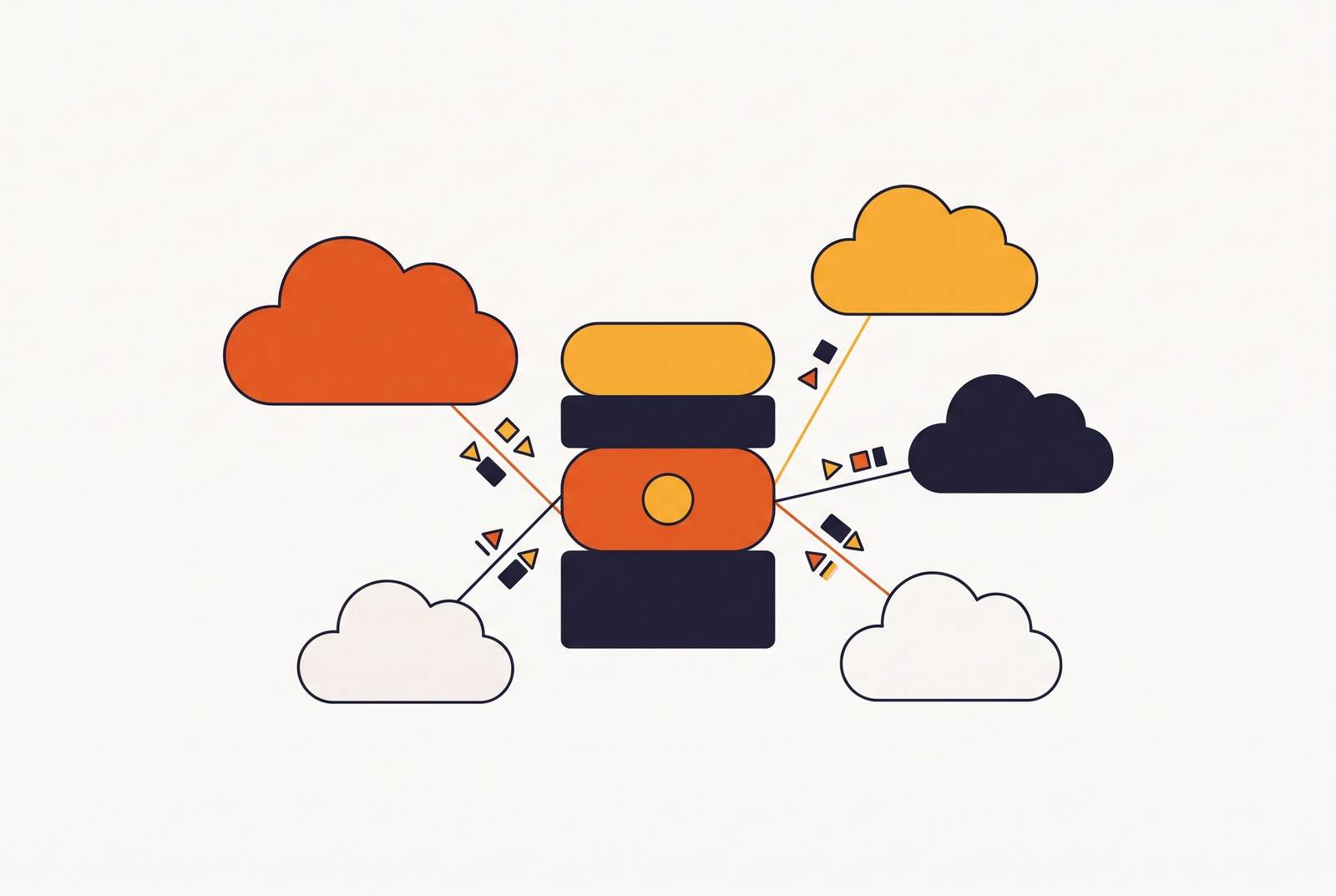 Cover illustration for “open-source self-hosted PaaS options for multi-cloud deployments”