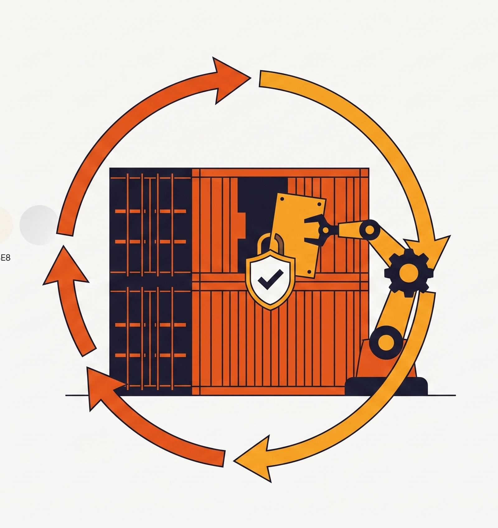 Cover illustration for “Automated CVE Patching for Container Images in Production”