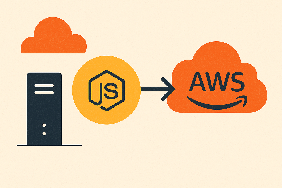 Cover illustration for “Heroku to AWS Migration Walkthrough for Node.js Apps”