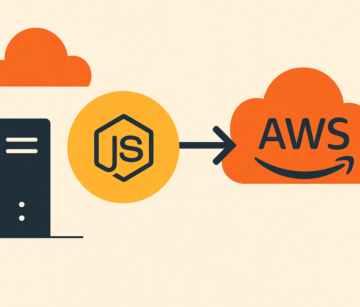 Cover illustration for “Heroku to AWS Migration Walkthrough for Node.js Apps”
