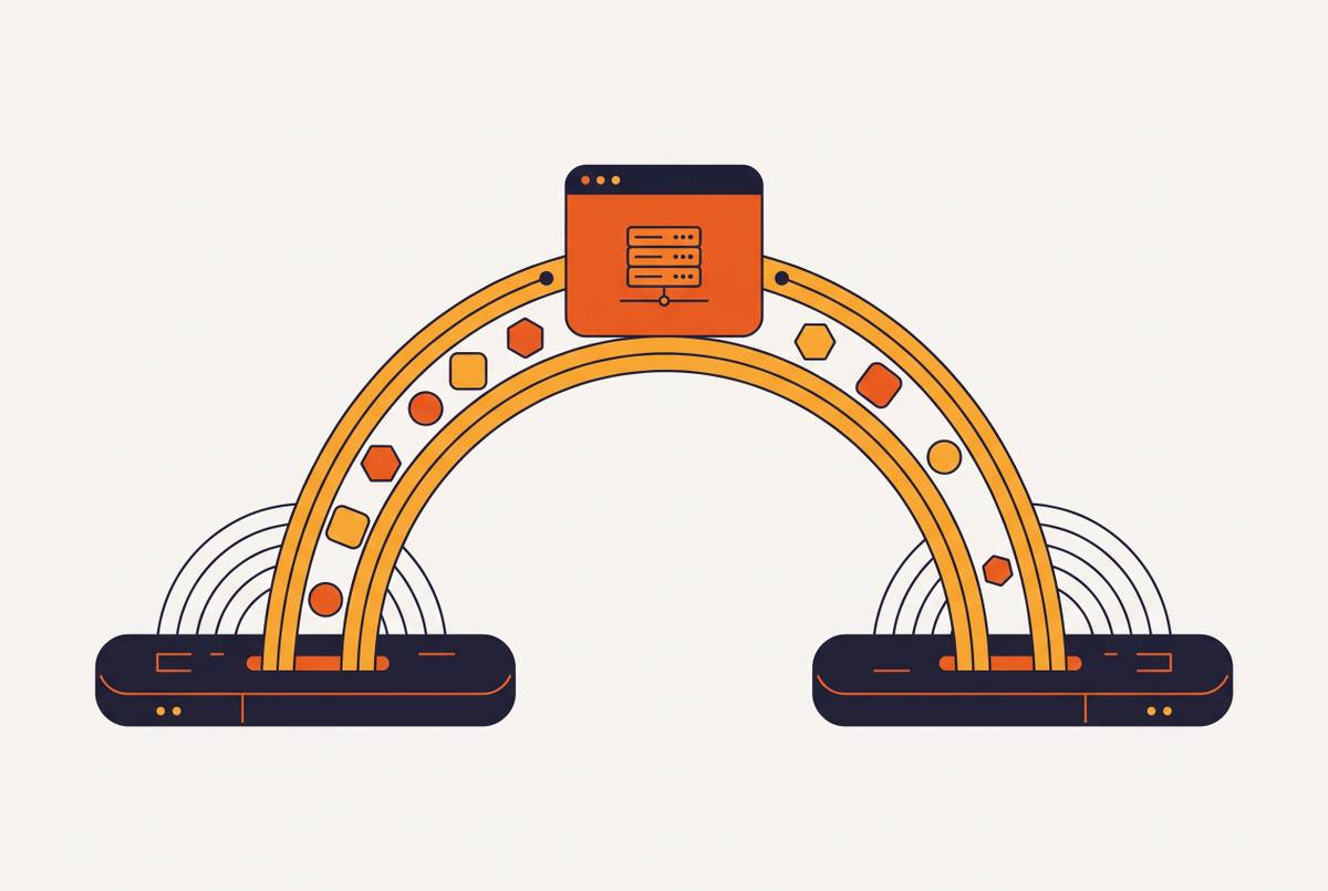 Cover illustration for “Migrating a Django App from Heroku to GCP Without Downtime”
