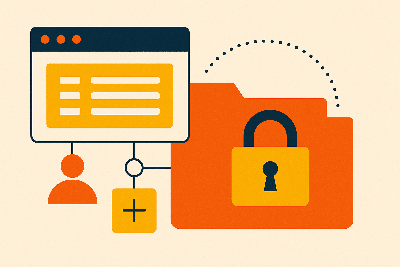 Cover illustration for “Shared-Tenant PaaS Compliance Gaps for HIPAA and SOC 2 Startups”