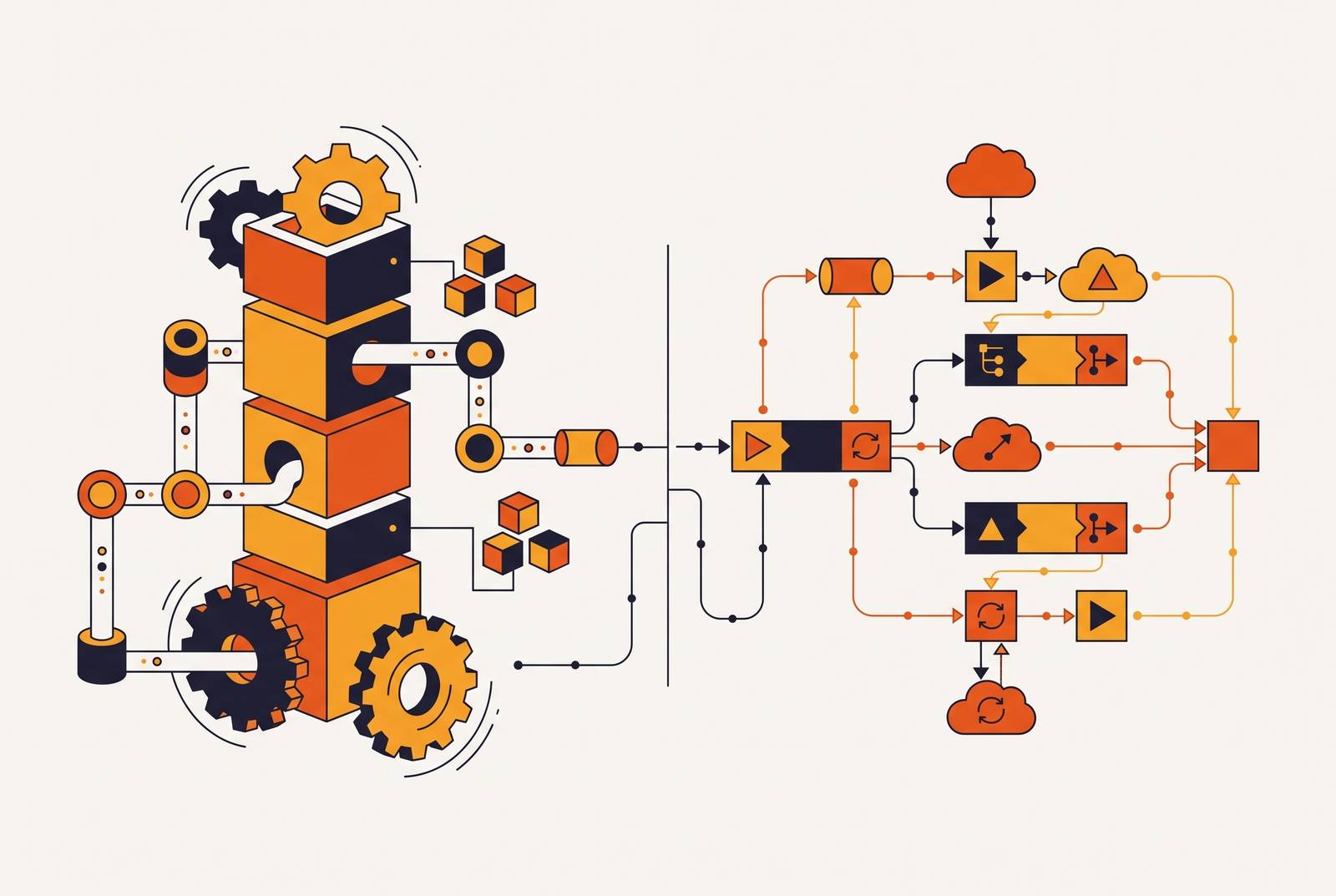 Cover illustration for “Jenkins vs GitHub Actions for Small Engineering Teams”