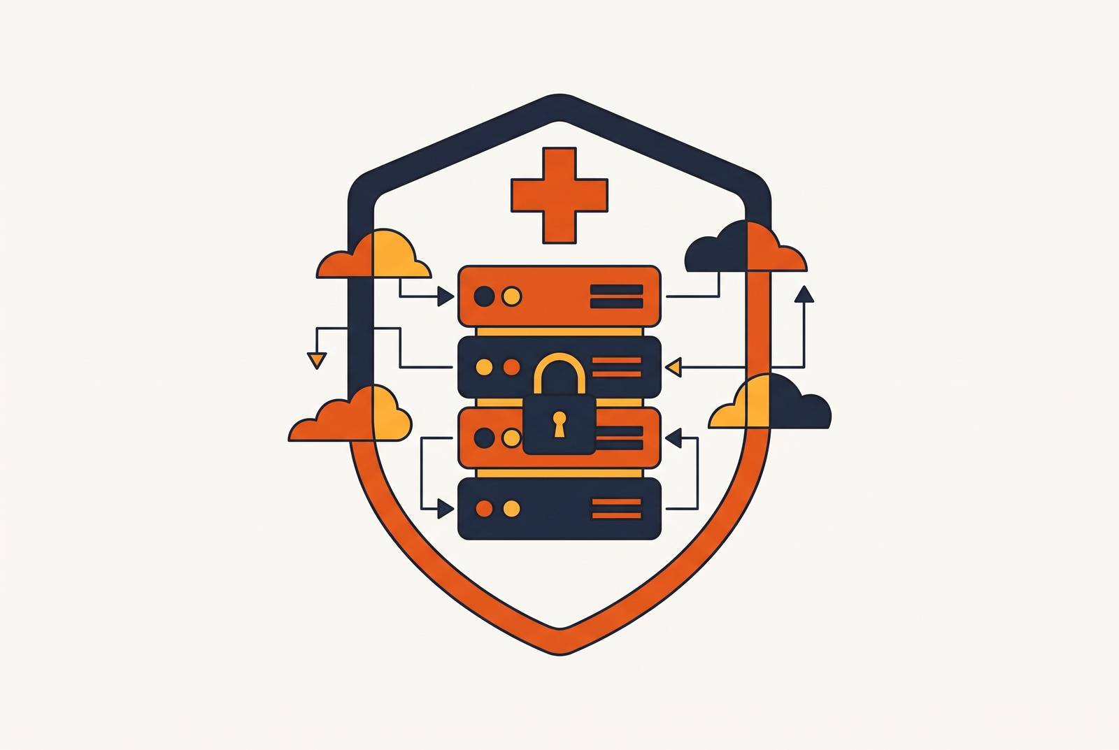 Cover illustration for “AWS Infrastructure Controls That Satisfy HIPAA Requirements”