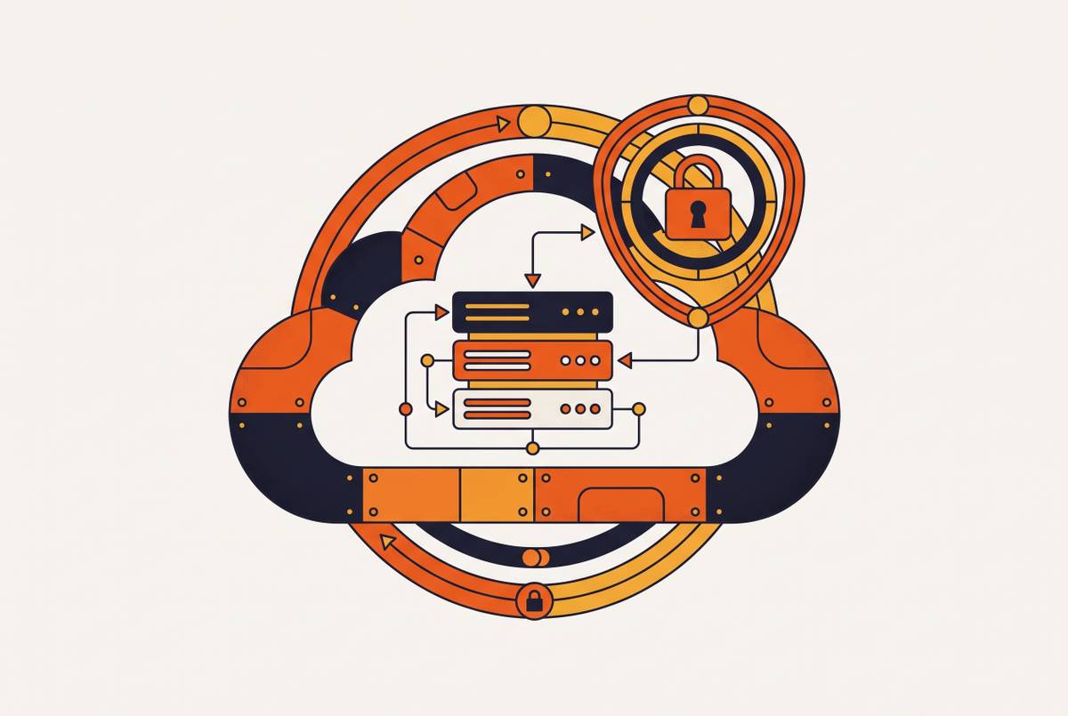 Cover illustration for “HIPAA Compliant Deployment Architecture on GCP”