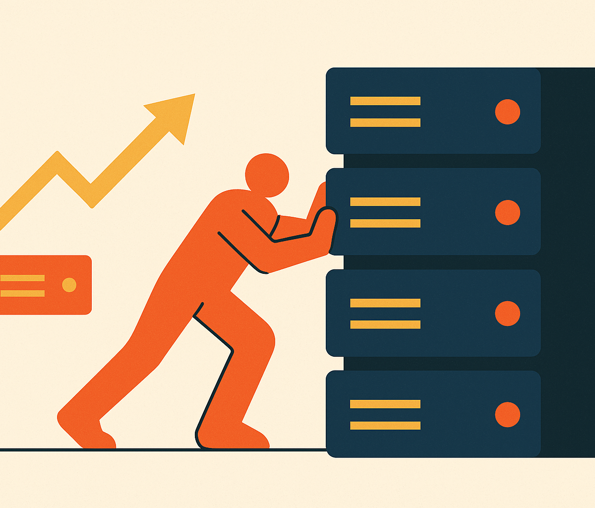 Cover illustration for “Heroku Alternatives for Startups That Have Outgrown Dynos”