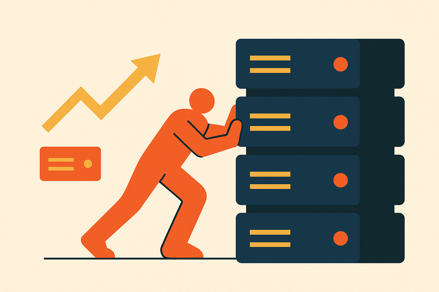 Cover illustration for “Heroku Alternatives for Startups That Have Outgrown Dynos”