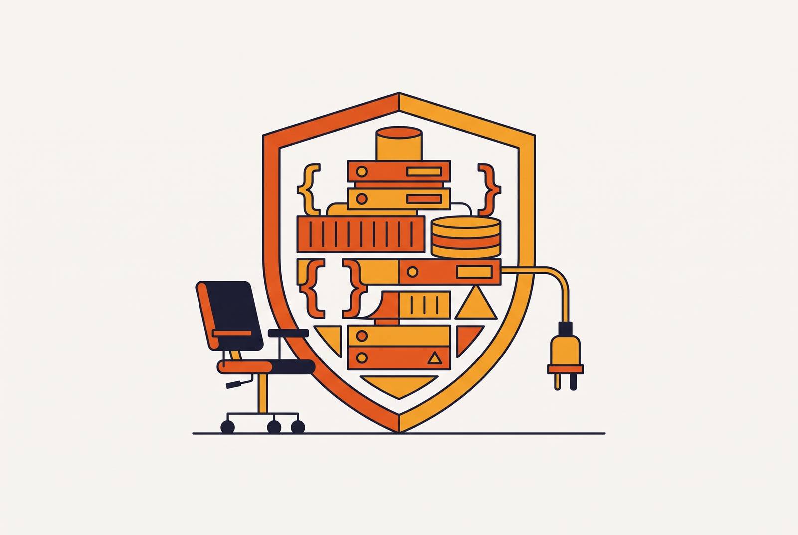 Cover illustration for “Compliance as Infrastructure Code When You Have No One to Own It”
