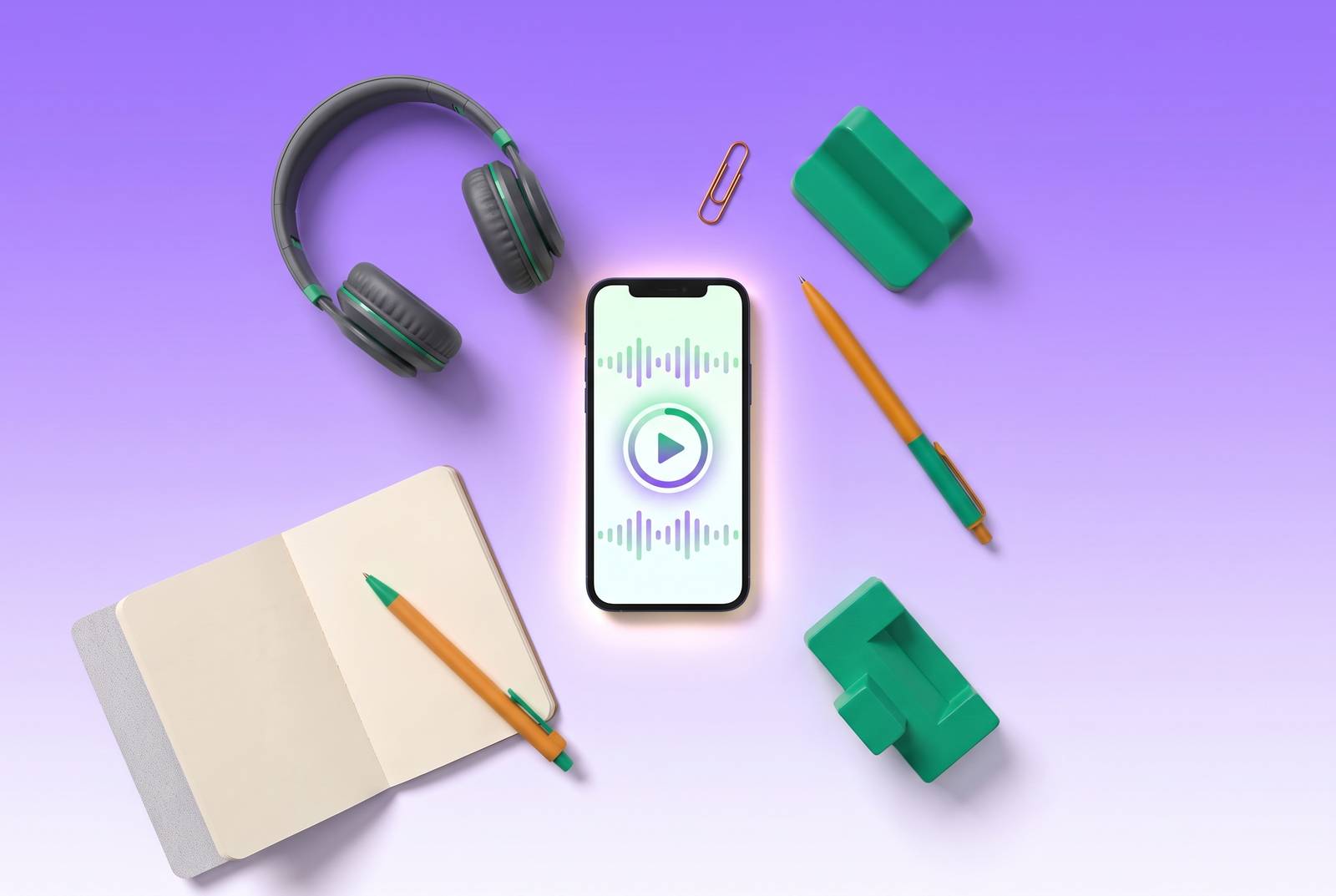 Cover illustration for “Background Music and Audio Games for ADHD Focus”
