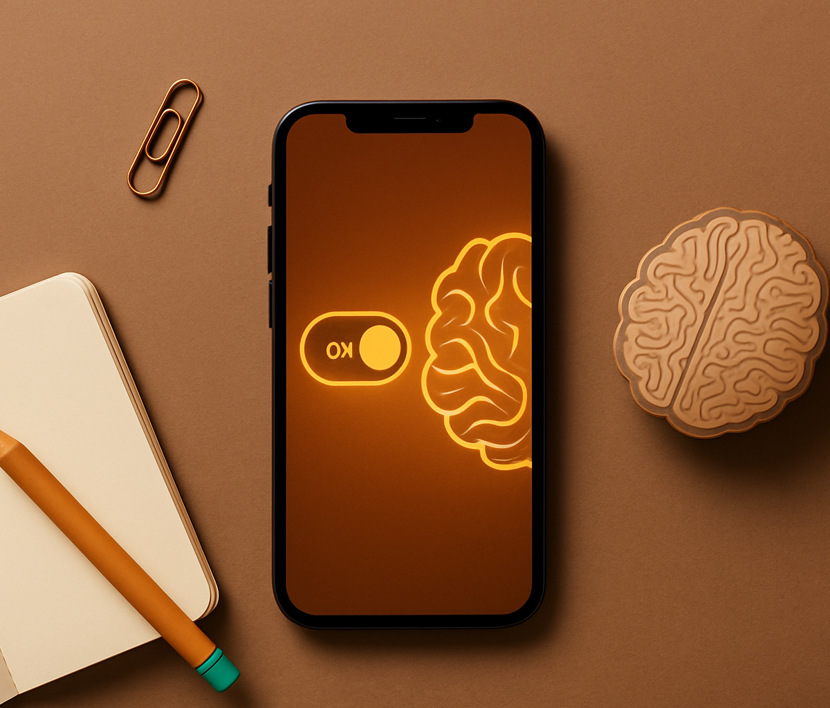 Cover illustration for “Brown Noise for ADHD Concentration”