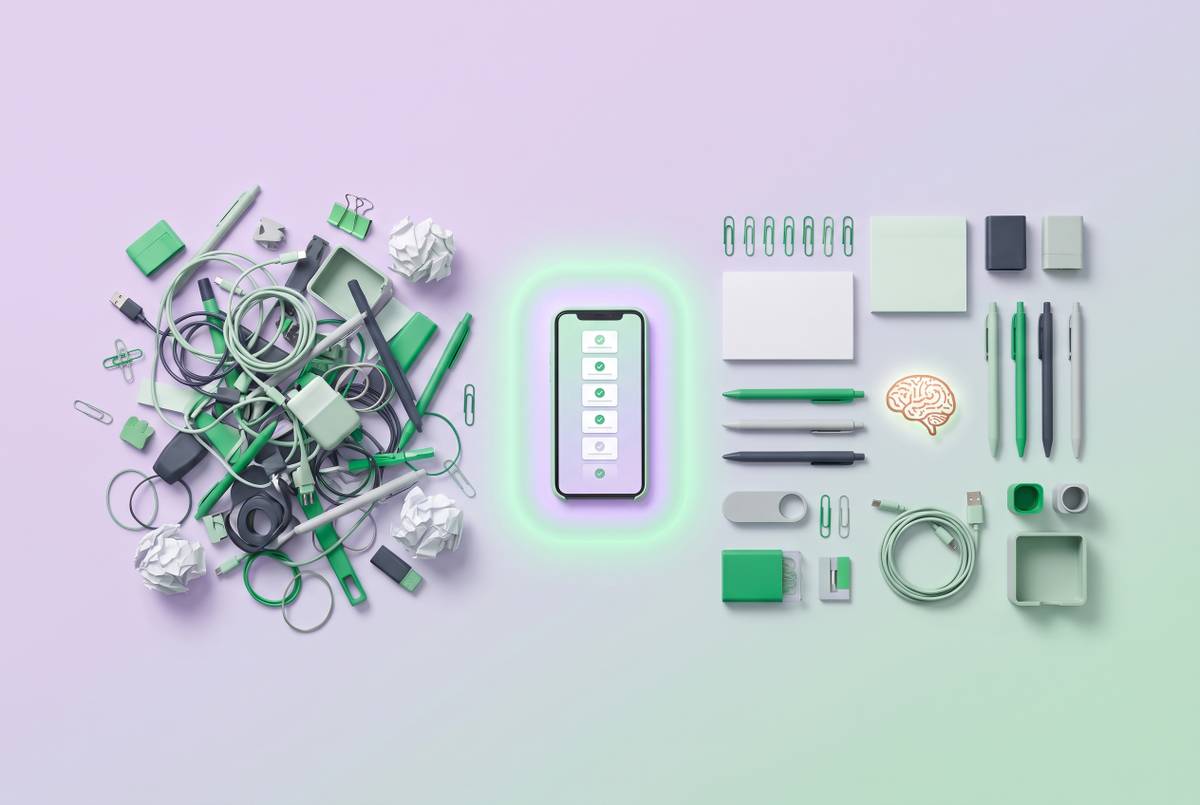 Cover illustration for “Breaking Down Overwhelming Tasks With ADHD”