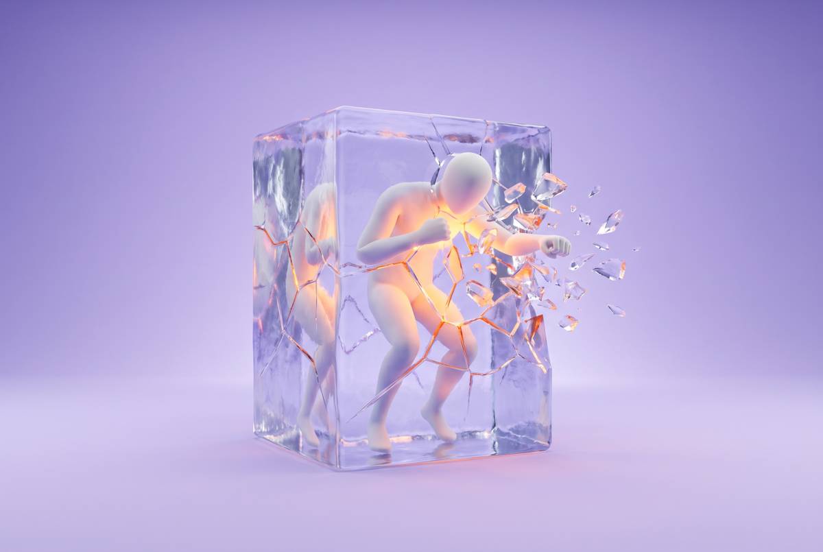 Cover illustration for “Breaking Out of ADHD Freeze Mode”