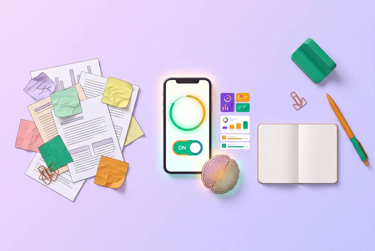 Cover illustration for “Apps That Help ADHD Users Start Overwhelming Tasks”