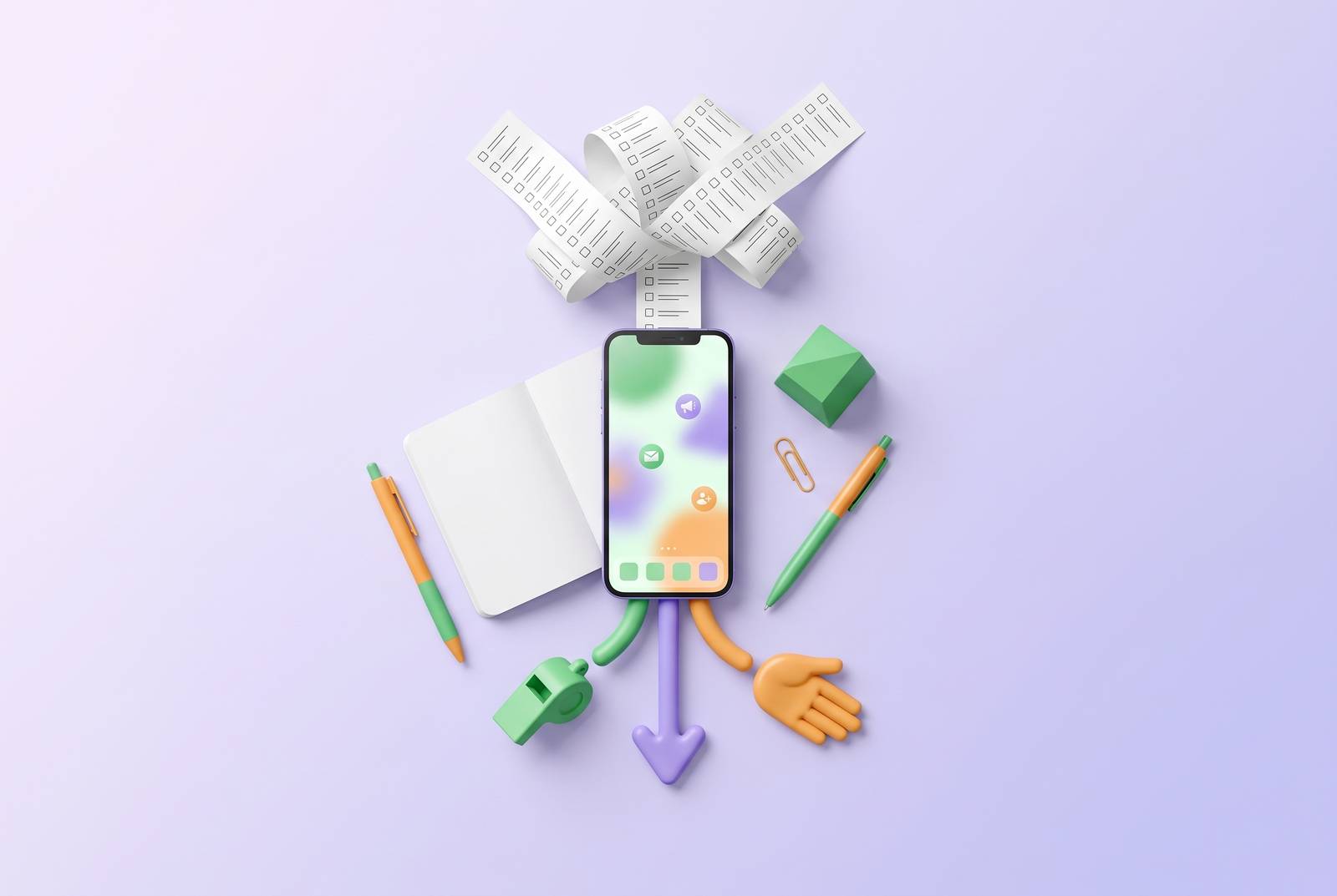 Cover illustration for “Why Todoist Feels Like a Chore When Your ADHD Brain Needs a Coach Not a List”