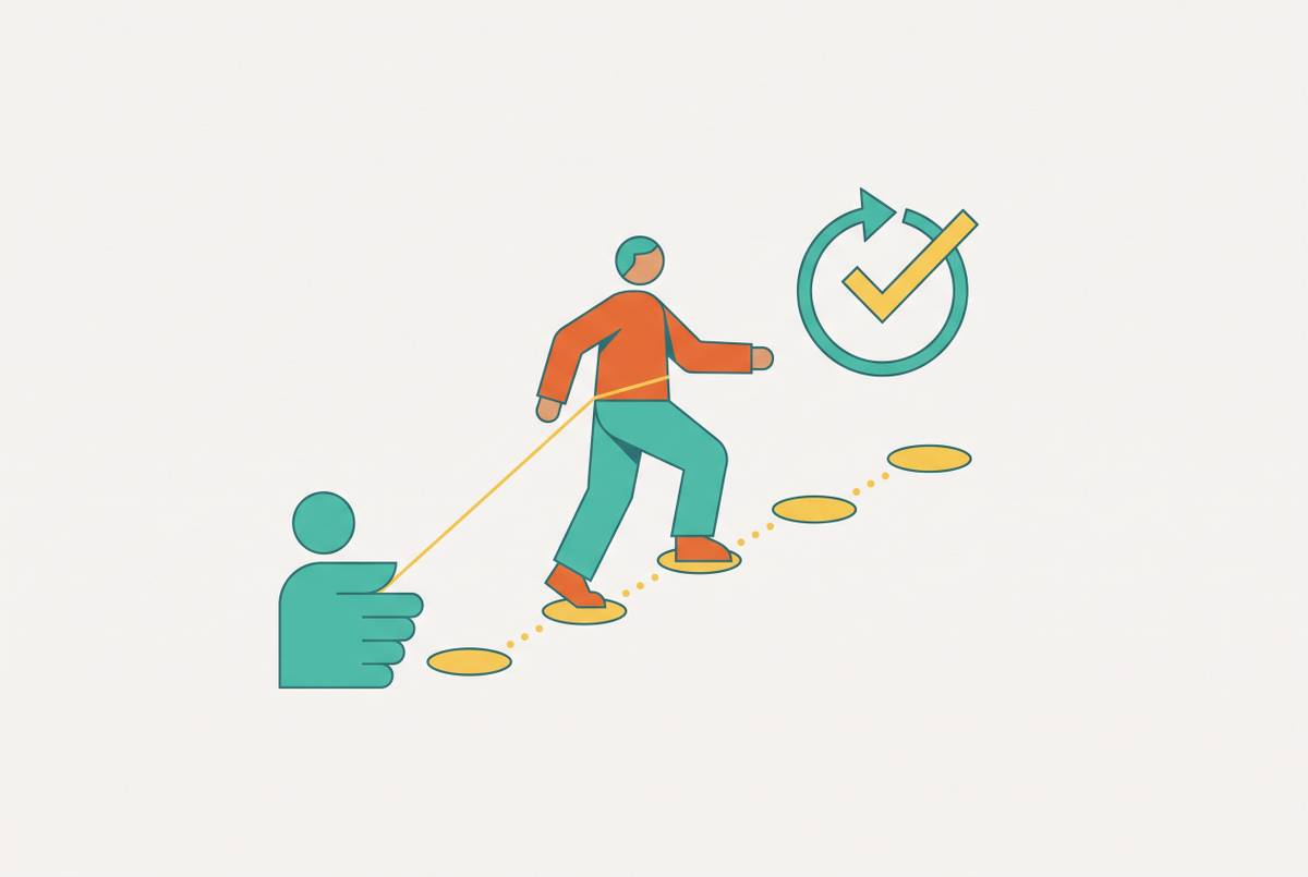 Cover illustration for “External Accountability Systems for ADHD Follow-Through”