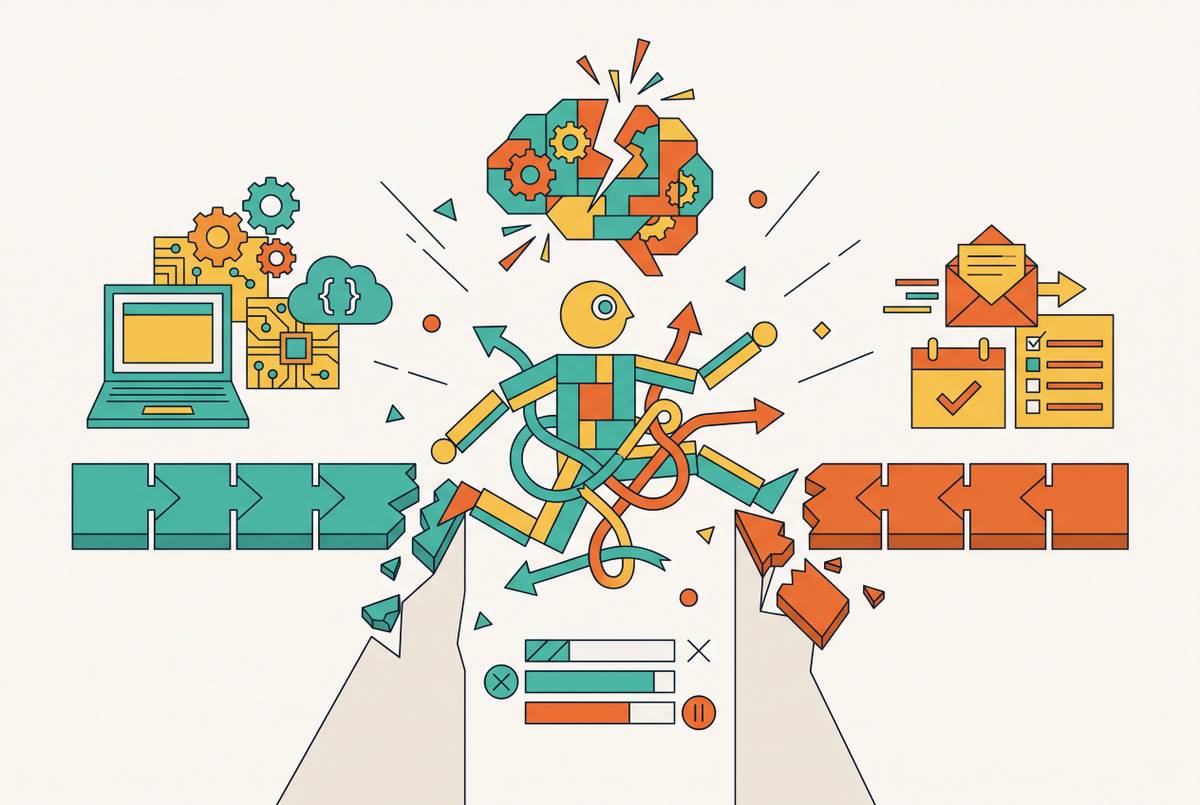 Cover illustration for “Transition Difficulty Between Tasks in ADHD Work Sessions”