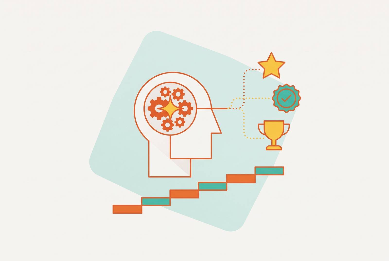 Cover illustration for “Intrinsic vs Extrinsic Motivation in ADHD Habit Formation”