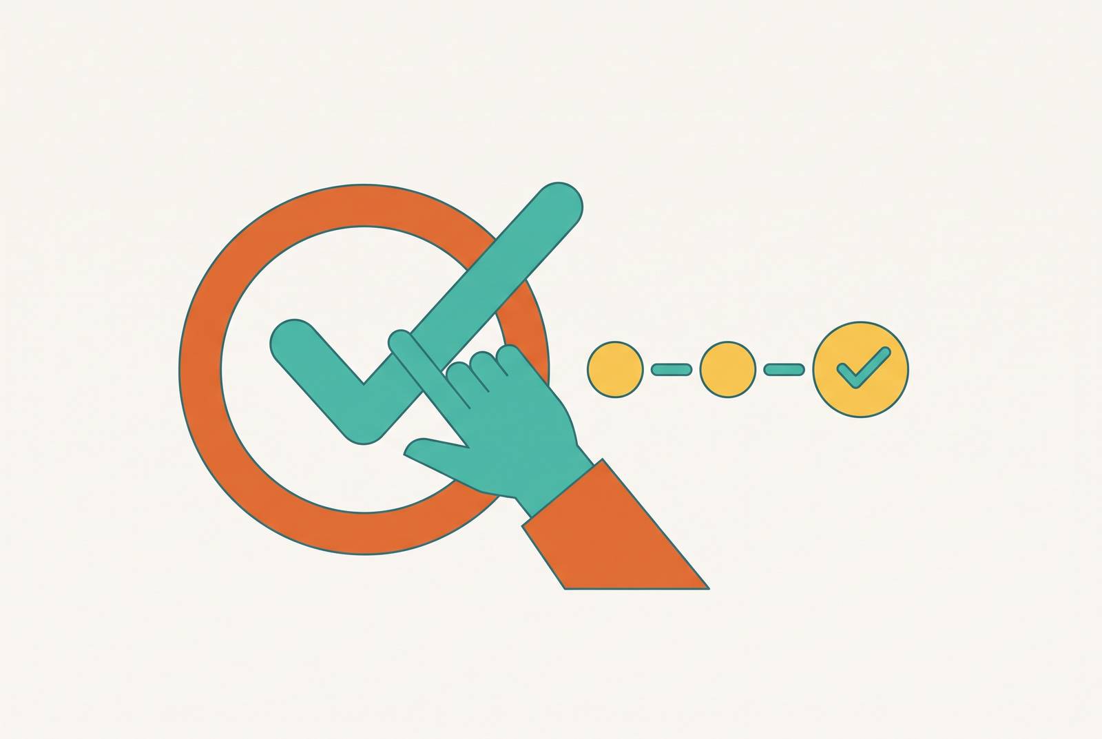 Cover illustration for “Low-Friction Habit Tracking Methods for ADHD Adults”