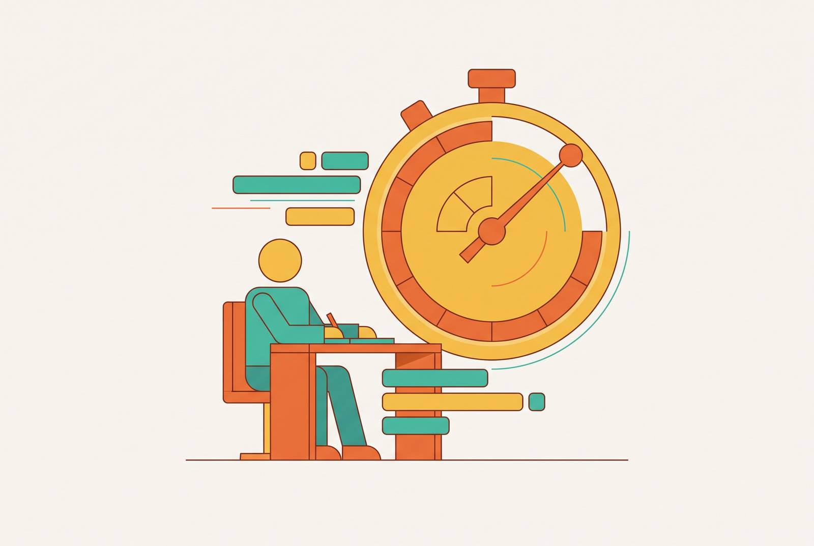 Cover illustration for “Deadline Simulation Techniques for ADHD Task Completion”