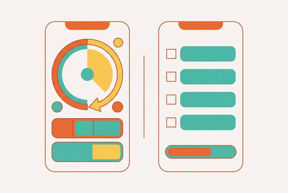 Cover illustration for “ADHD Time Management Apps vs General Productivity Apps”
