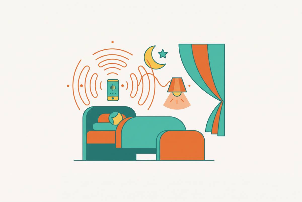 Cover illustration for “Using Voice Prompts to Automate ADHD Evening Wind-Down”
