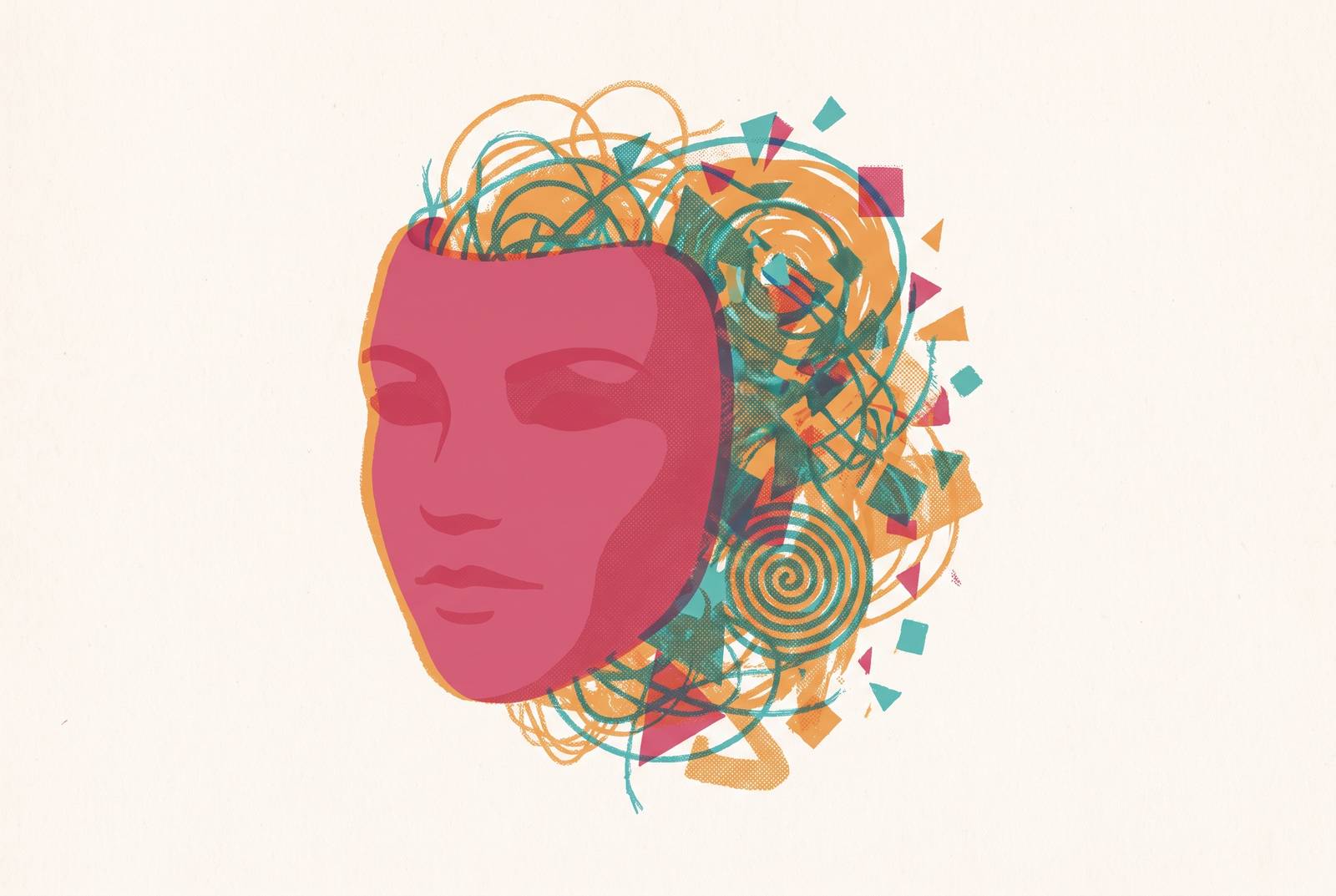 Cover illustration for “High-Achieving ADHDers and the Masking of Real Difficulty”