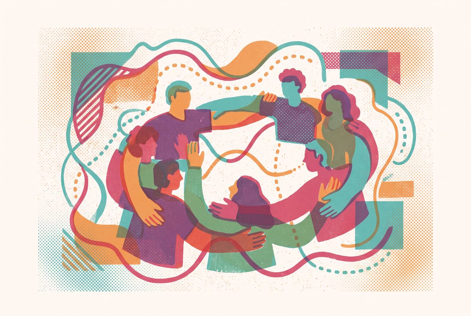 Cover illustration for “ADHD Advocacy Organizations and Community Resources in the US”