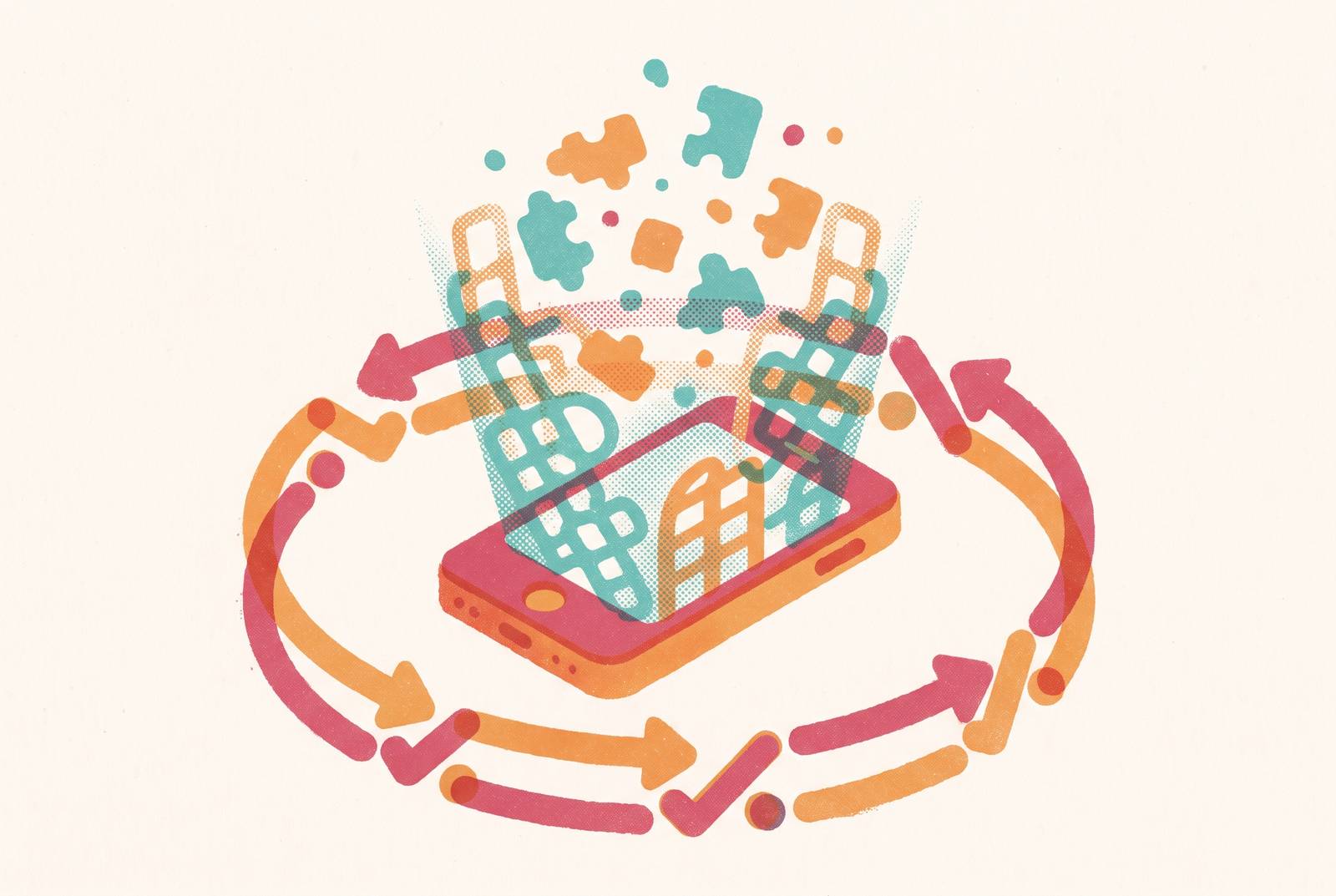 Cover illustration for “Routine-Building Apps That Compensate for Working Memory Not Willpower”