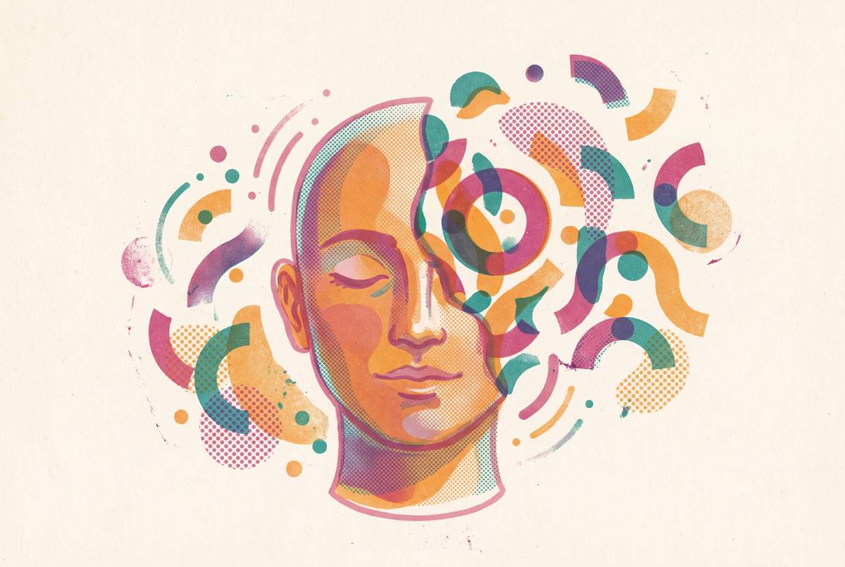 Cover illustration for “Adult ADHD Diagnosis Relief and Identity Crisis Simultaneously”