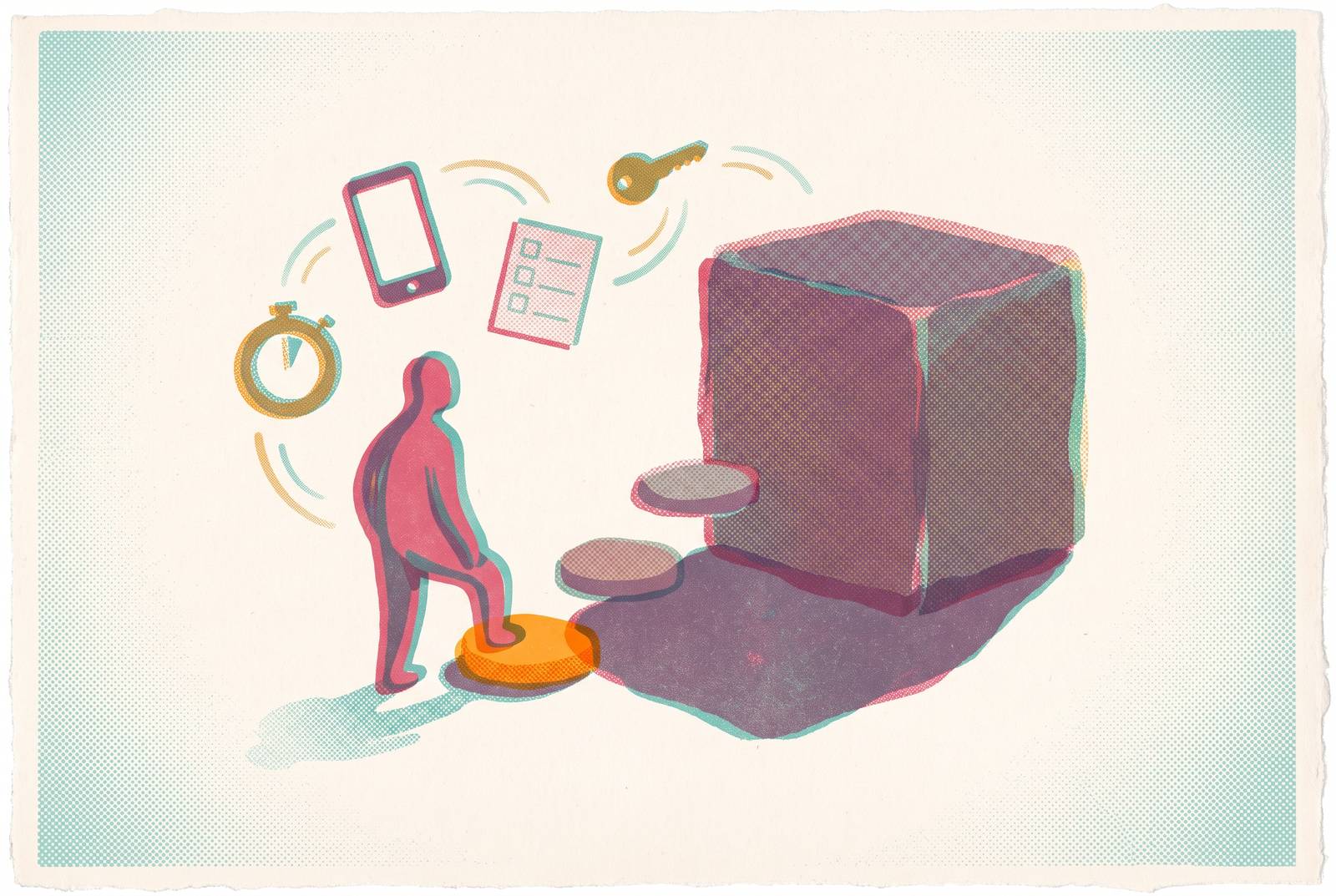 Cover illustration for “ADHD Apps and Tools for Task Initiation and Task Freeze”
