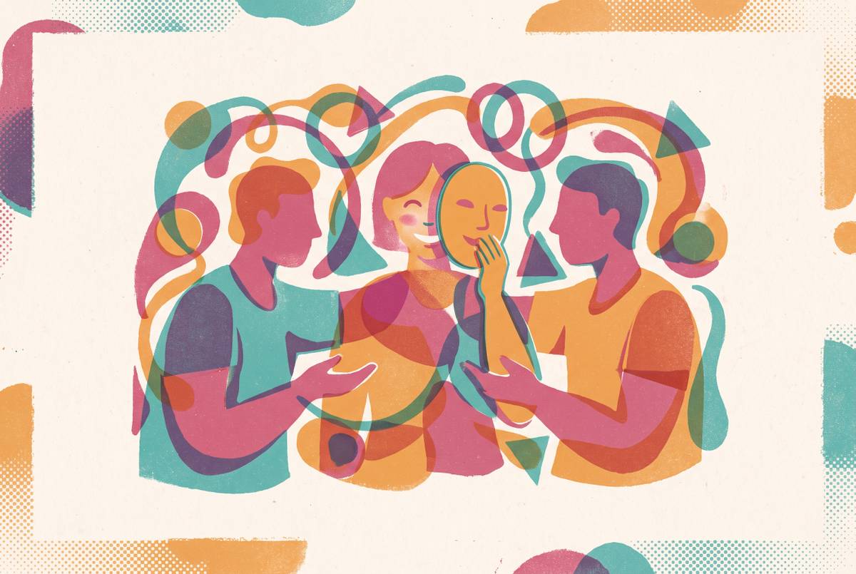 Cover illustration for “Unmasking ADHD in Friendships and Social Settings”