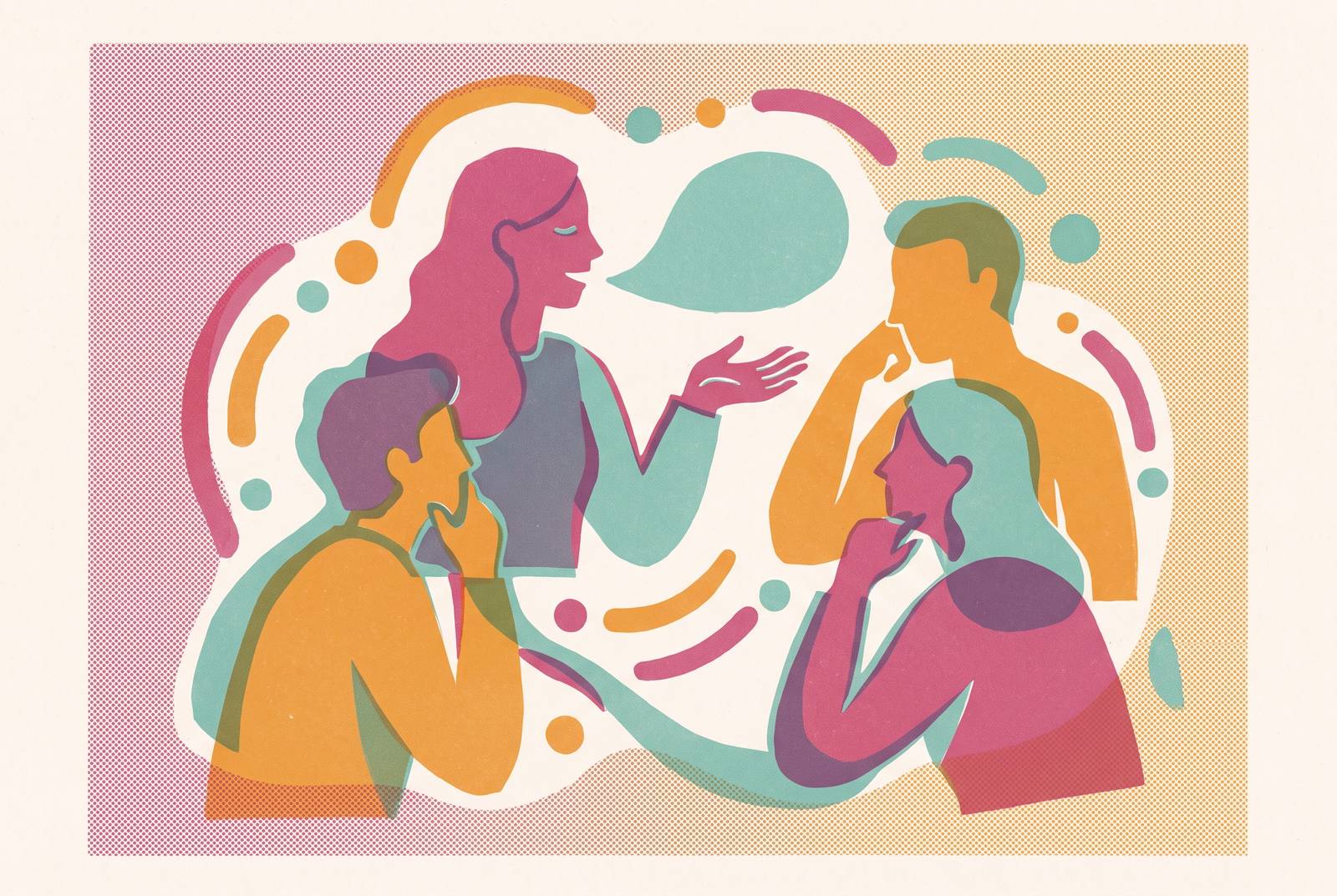 Cover illustration for “Telling Family Members About a Late ADHD Diagnosis”