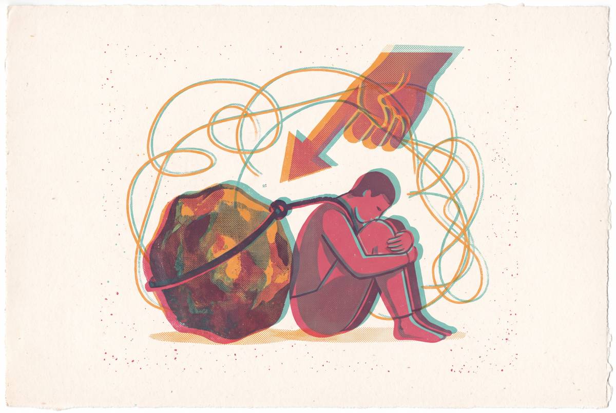 Cover illustration for “Internalized Laziness Narrative in Adults With ADHD”