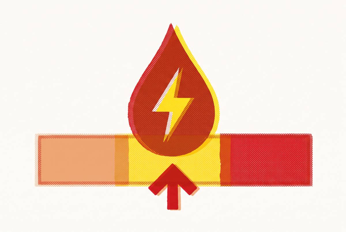 Cover illustration for “Optimal Ferritin Range for Energy and Iron Status”
