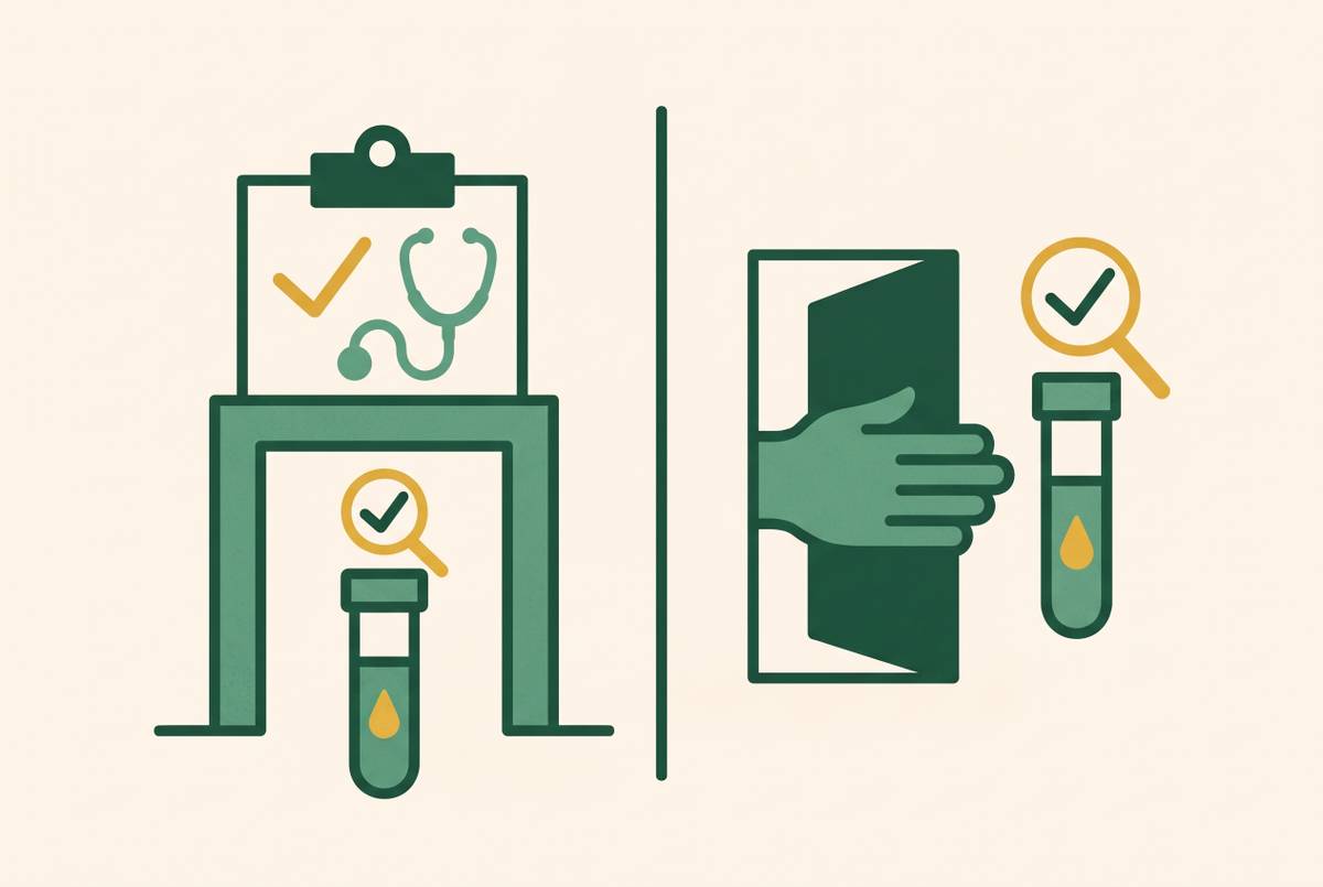Cover illustration for “Labs That Require a Clinician Order vs. Direct-Access Testing”