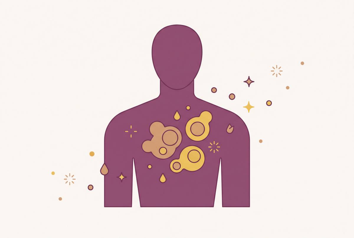 Cover illustration for “Inflammaging and Chronic Low-Grade Inflammation”