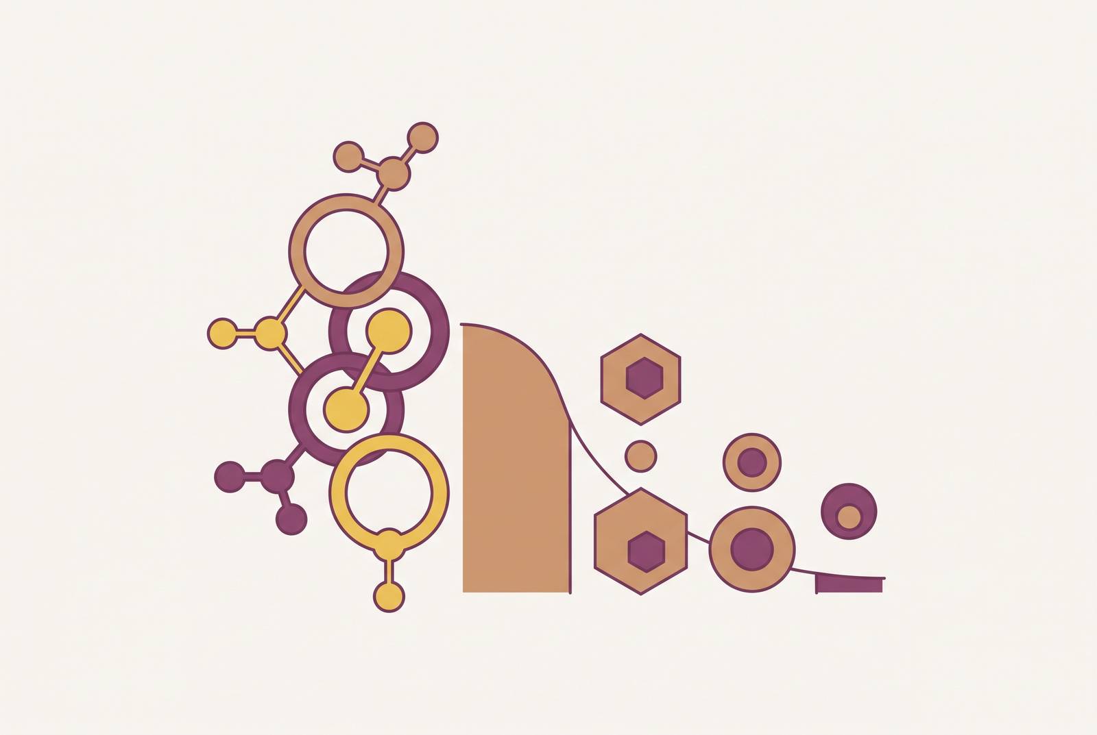 Cover illustration for “NAD+ Decline Mechanisms Across the Lifespan”
