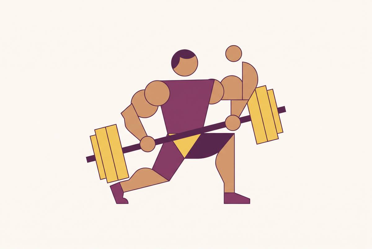 Cover illustration for “Resistance Training Effects on Muscle Mass and Mortality”