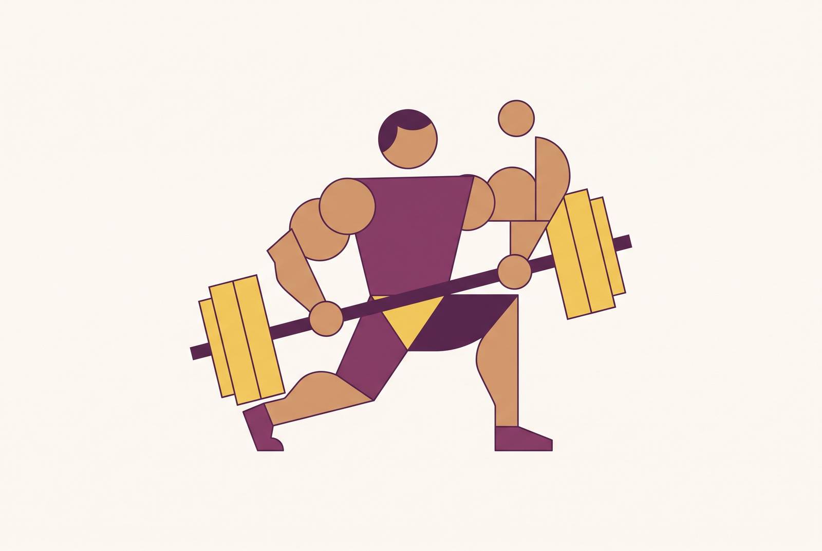 Cover illustration for “Resistance Training Effects on Muscle Mass and Mortality”