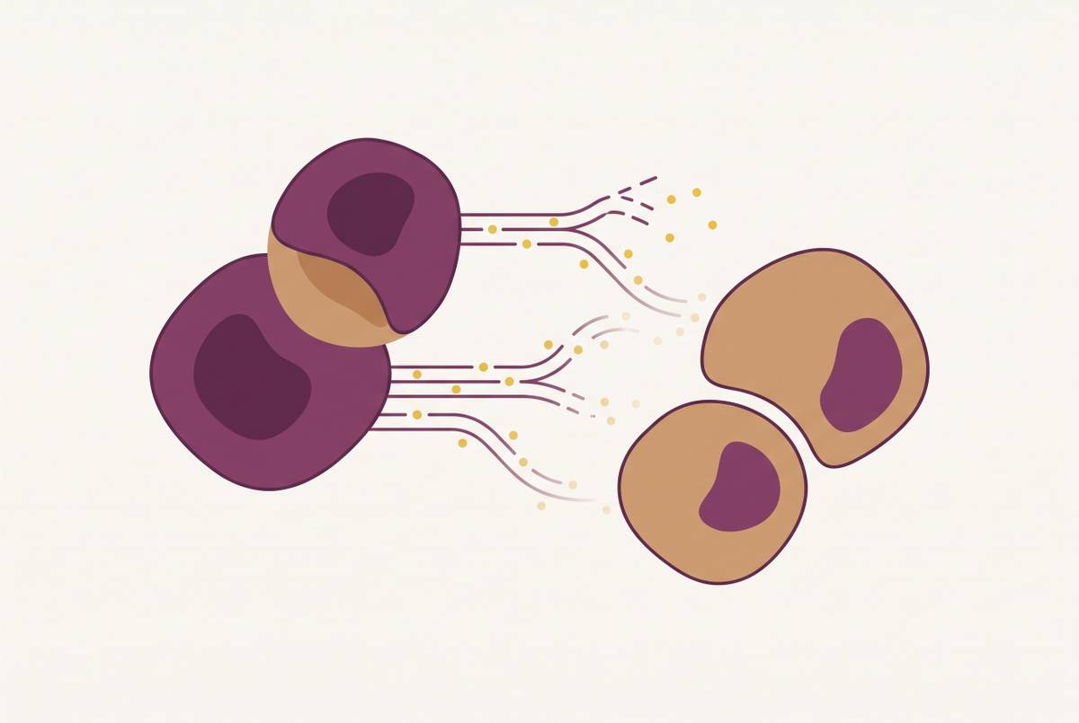 Cover illustration for “Intercellular Communication Breakdown in Aging Tissues”