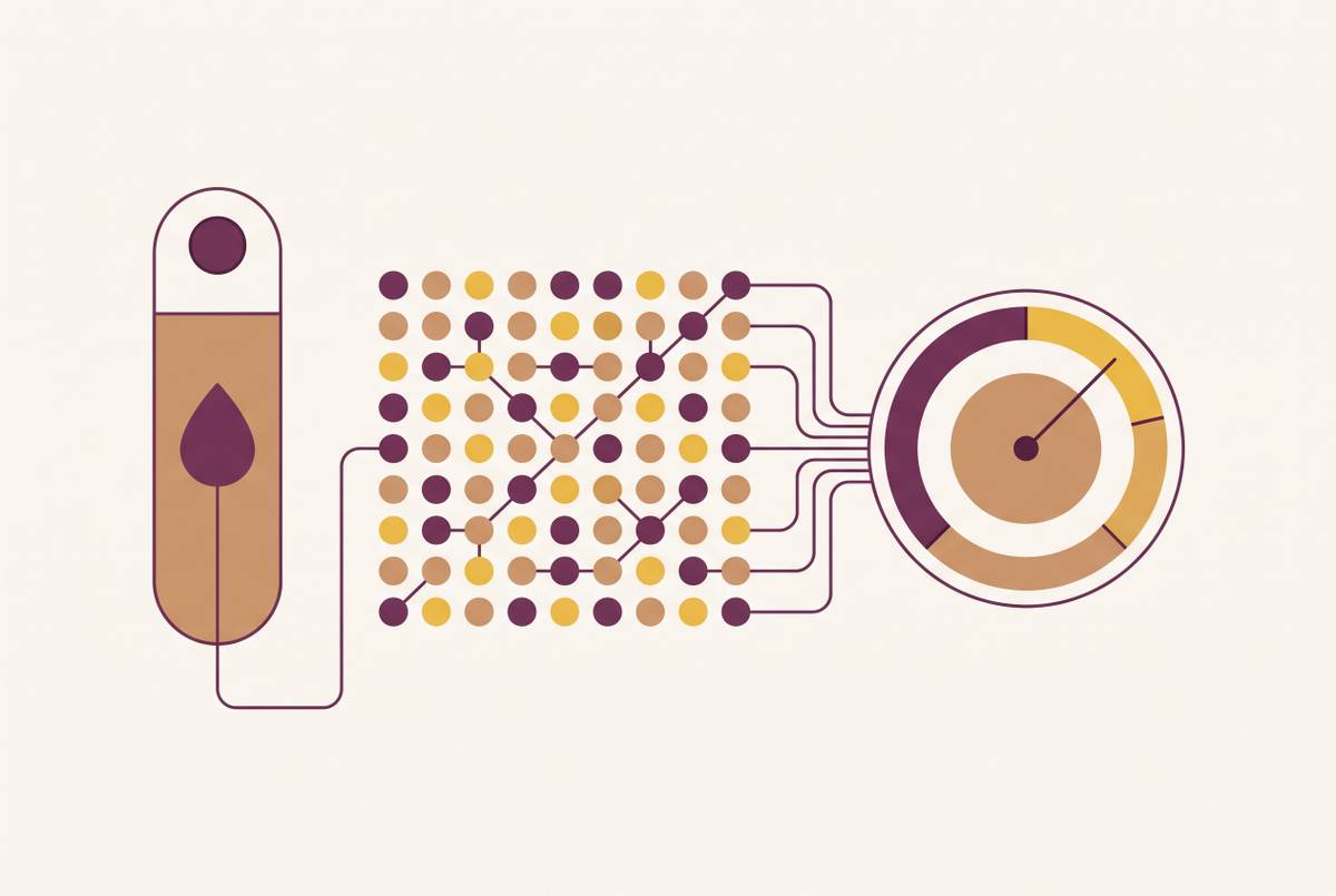 Cover illustration for “Proteomic Aging Scores and the SomaScan Platform”