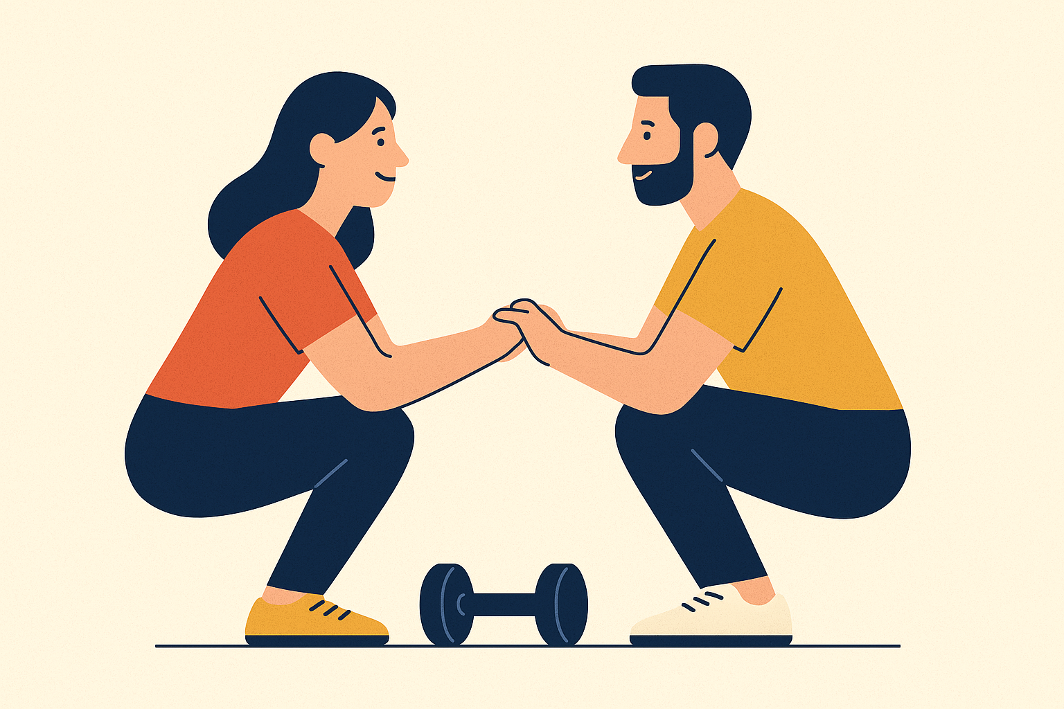 Cover illustration for “Partner-Based Training Methods That Keep Engaged Couples Accountable Through Wedding Prep”