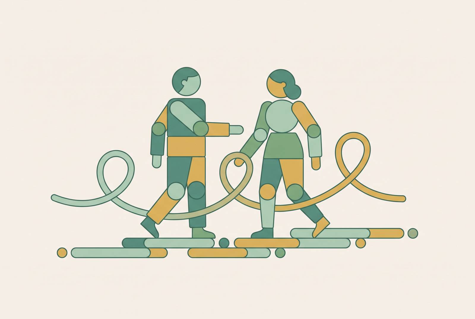 Cover illustration for “How to Restart an Accountability Partnership After Both People Fell Off”