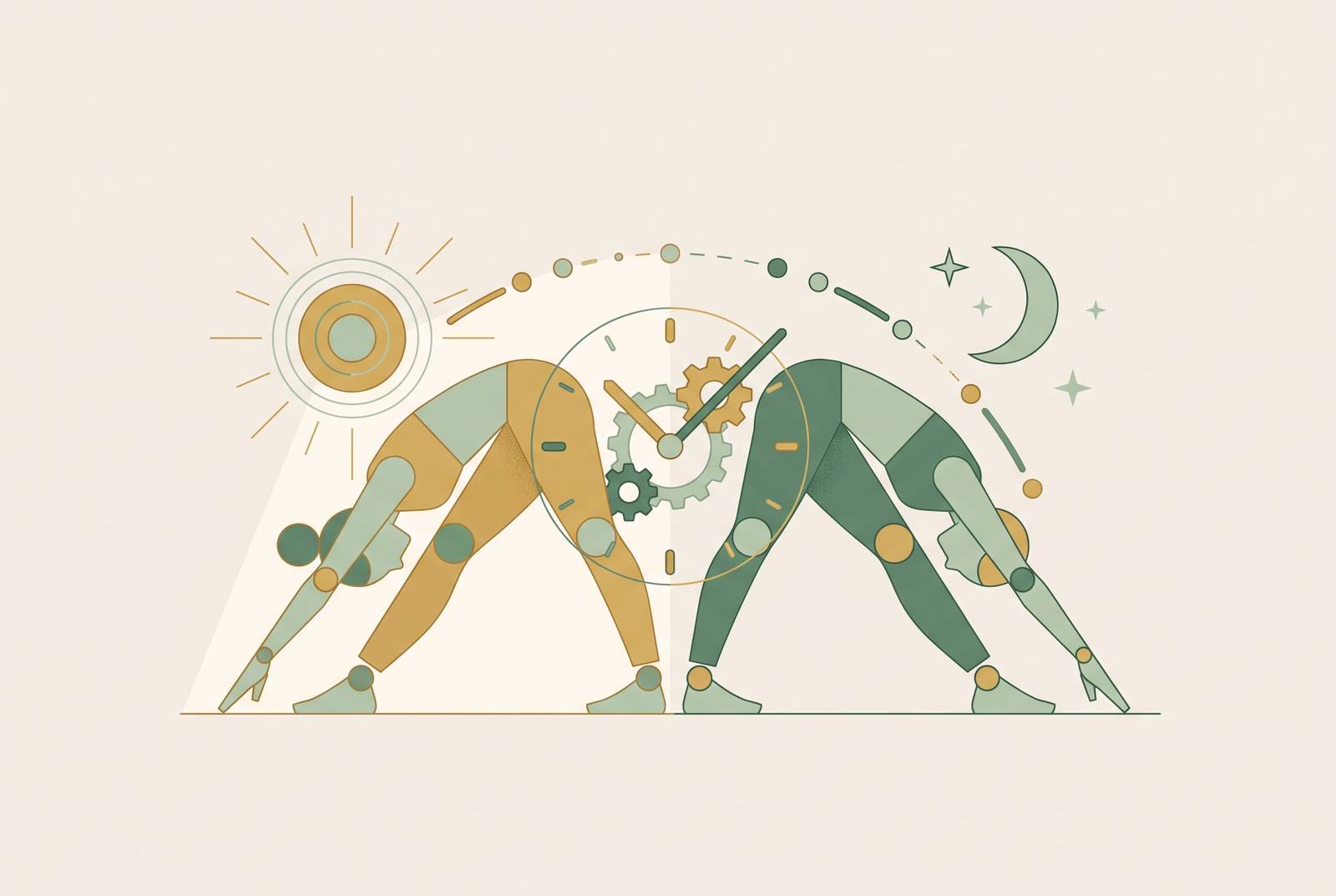 Cover illustration for “How Couples Can Exercise Together When Schedules Do Not Align”