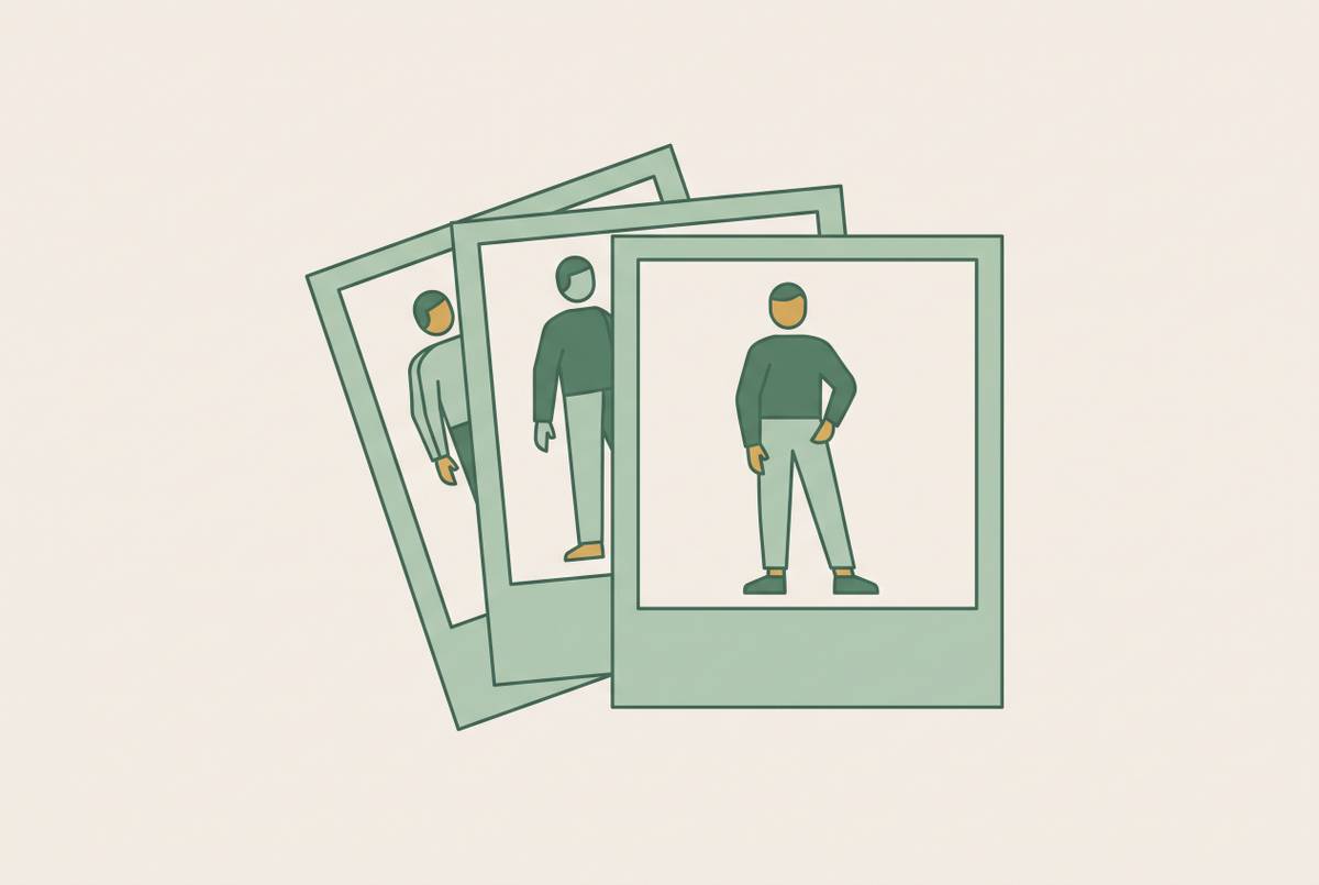 Cover illustration for “Using Photos Instead of Data to Track Fitness Progress”