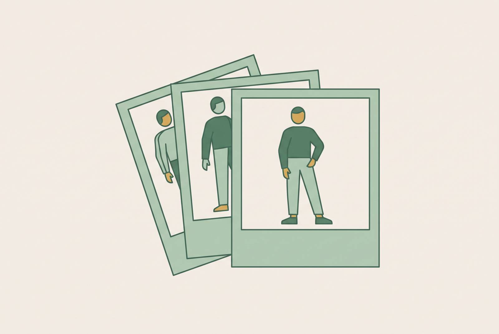 Cover illustration for “Using Photos Instead of Data to Track Fitness Progress”
